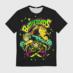 Футболка мужская Battletoads Боевые Жабы, цвет: 3D-принт