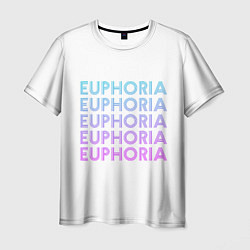 Футболка мужская Эйфория Euphoria, цвет: 3D-принт