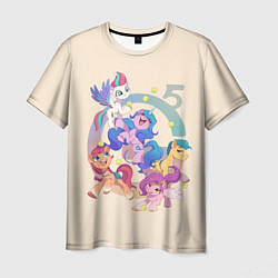 Футболка мужская G5 My Little Pony, цвет: 3D-принт