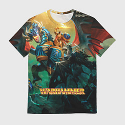 Футболка мужская Warhammer арт, цвет: 3D-принт