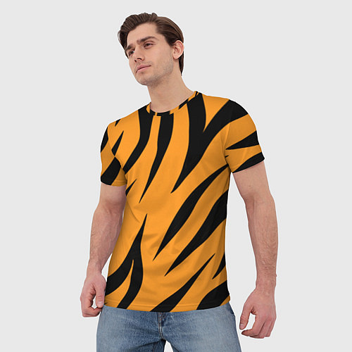 Мужская футболка Тигррра / 3D-принт – фото 3