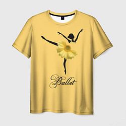 Футболка мужская Ballet Балет, цвет: 3D-принт