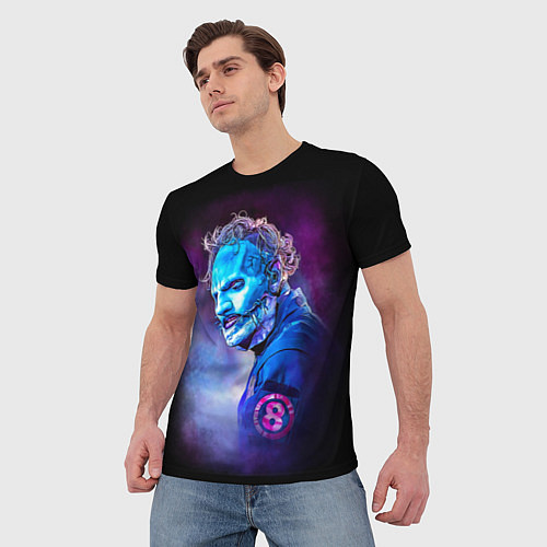 Мужская футболка Slipknot - Corey Taylor - TGC / 3D-принт – фото 3