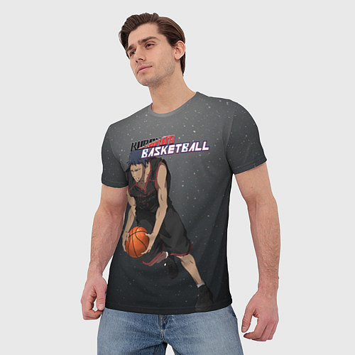 Мужская футболка Дайки Аомине / 3D-принт – фото 3