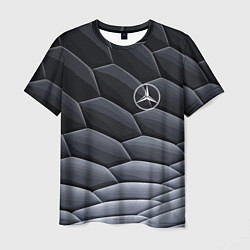 Футболка мужская Mercedes Benz pattern, цвет: 3D-принт