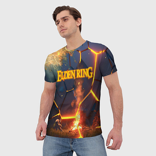 Мужская футболка ELDEN RING RPG / 3D-принт – фото 3