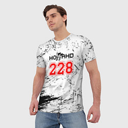 Футболка мужская 228 - Гранж, цвет: 3D-принт — фото 2