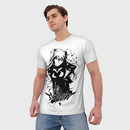 Мужская футболка Евангелион - Ева / 3D-принт – фото 3