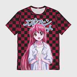 Футболка мужская Эльфийская песнь Люси, цвет: 3D-принт