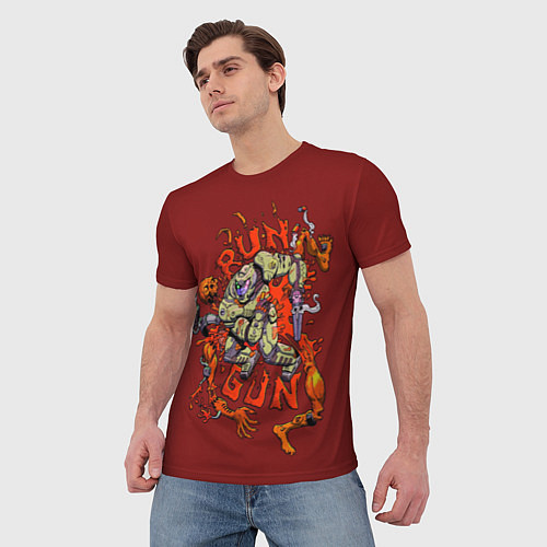 Мужская футболка Думгай в деле / 3D-принт – фото 3