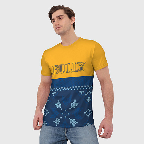 Мужская футболка Bully Задира / 3D-принт – фото 3