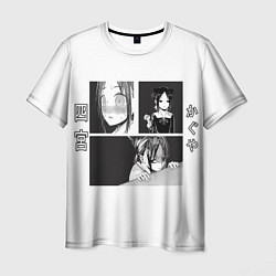 Футболка мужская Kaguya Shinomiya print, цвет: 3D-принт