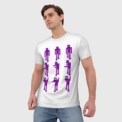 Футболка мужская Five Nights At Freddys purple guy, цвет: 3D-принт — фото 2