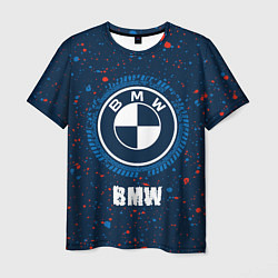 Футболка мужская BMW BMW Брызги, цвет: 3D-принт