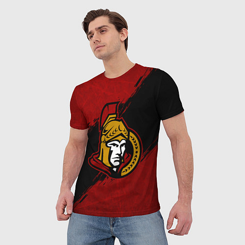 Мужская футболка Оттава Сенаторз , Ottawa Senators / 3D-принт – фото 3