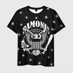 Футболка мужская Ramones Рамонес, цвет: 3D-принт