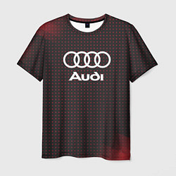 Футболка мужская Audi logo, цвет: 3D-принт