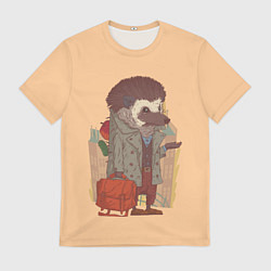 Футболка мужская Городской ёж, цвет: 3D-принт