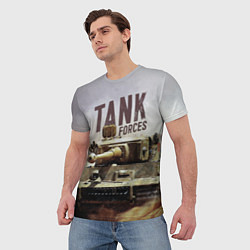 Футболка мужская Forces Tank, цвет: 3D-принт — фото 2