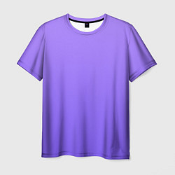 Футболка мужская Красивый фиолетовый светлый градиент, цвет: 3D-принт