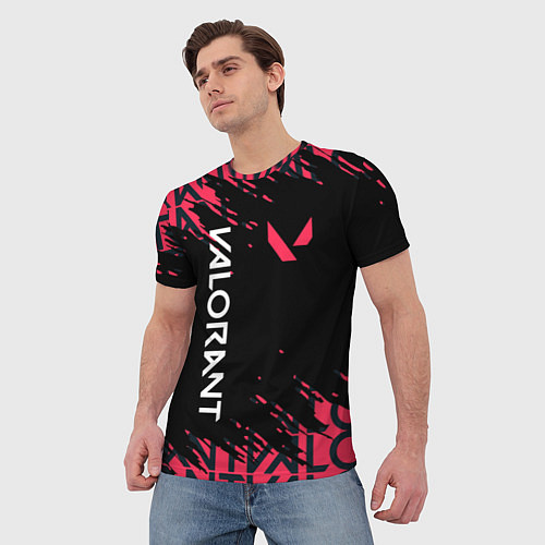 Мужская футболка Valorant - Геймплей / 3D-принт – фото 3