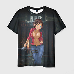 Футболка мужская Claire Redfield from Resident Evil 2 remake by sex, цвет: 3D-принт