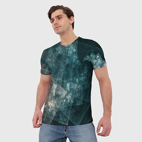 Мужская футболка Платформы подсознания / 3D-принт – фото 3