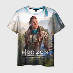 Футболка мужская Aloy Элой Horizon, цвет: 3D-принт