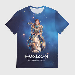 Футболка мужская Элой Aloy Horizon, цвет: 3D-принт