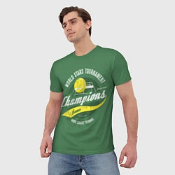Футболка мужская Большой Теннис Tennis, цвет: 3D-принт — фото 2
