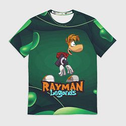 Футболка мужская Rayman Legends Green, цвет: 3D-принт