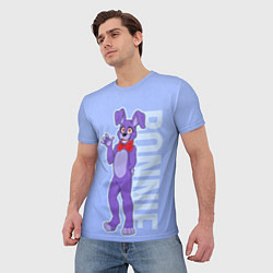 Футболка мужская Кролик Бонни, цвет: 3D-принт — фото 2