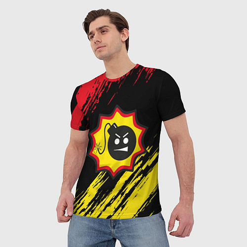 Мужская футболка Serious Sam Big Logo / 3D-принт – фото 3