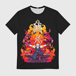 Футболка мужская Тенген Узуй Великолепный ниндзя Клинок Рассекающий, цвет: 3D-принт