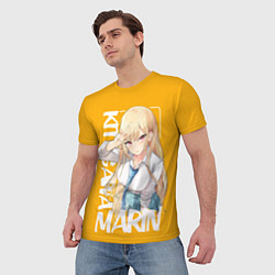 Футболка мужская Kitagawa Marin, цвет: 3D-принт — фото 2