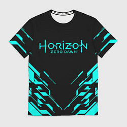Футболка мужская HORIZON ZERO DAWN NEON, цвет: 3D-принт