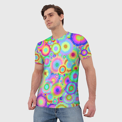 Мужская футболка Disco-Tie-Dye / 3D-принт – фото 3