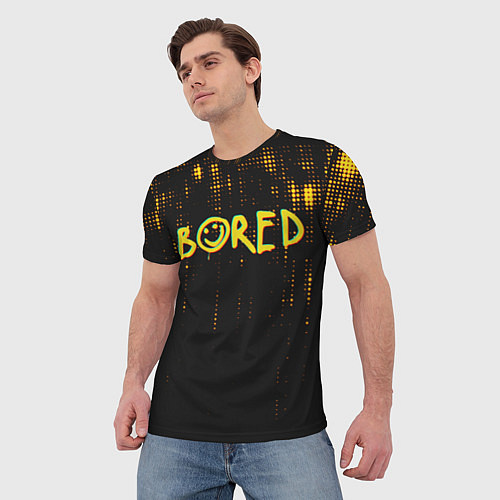 Мужская футболка Bored Glitch Sherlock / 3D-принт – фото 3