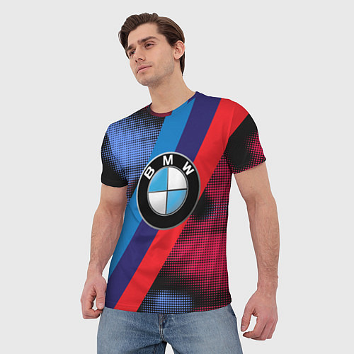 Мужская футболка BMW Luxury / 3D-принт – фото 3