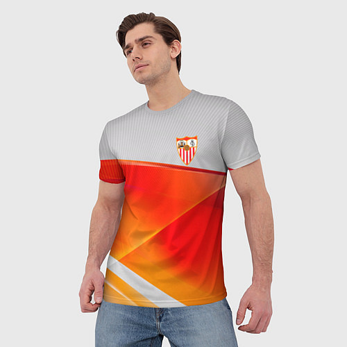 Мужская футболка Sevilla спорт / 3D-принт – фото 3