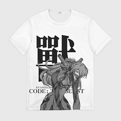Футболка мужская EVАNGELIОN, цвет: 3D-принт