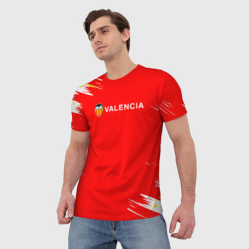 Мужская футболка Валенсия sport / 3D-принт – фото 3