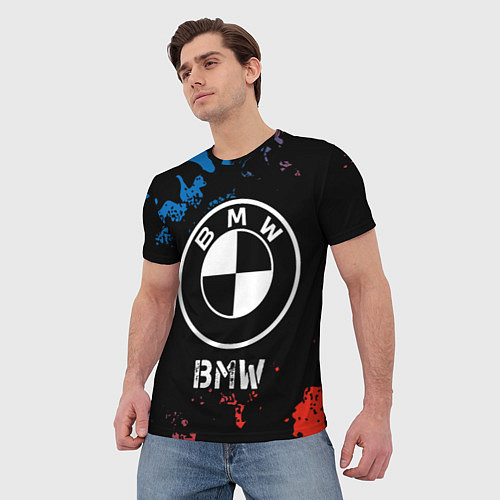 Мужская футболка BMW BMW - Камуфляж / 3D-принт – фото 3
