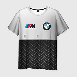 Футболка мужская BMW БМВ СТАЛЬ, цвет: 3D-принт