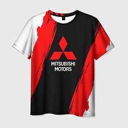 Футболка мужская MITSUBSHI MOTORS КРАСКА, цвет: 3D-принт