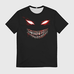 Футболка мужская Красноглазый демон Dead Inside, цвет: 3D-принт