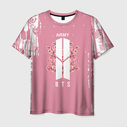 Футболка мужская Bts ARMY, цвет: 3D-принт