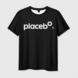 Футболка мужская Плацебо Логотип, цвет: 3D-принт