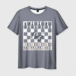 Футболка мужская Lets play chess, цвет: 3D-принт