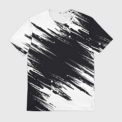 Футболка мужская БЕЛАЯ КРАСКА БРЫЗГИ, цвет: 3D-принт
